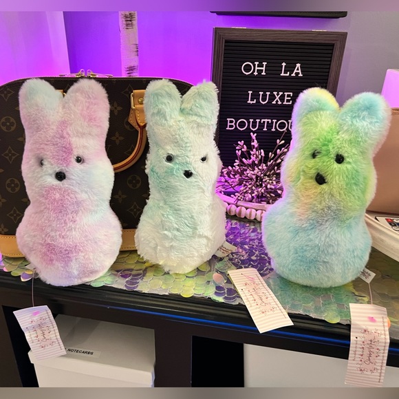 Shabby Made by Terri Other - 💗Minky fabric bunny rabbit plush decor💗